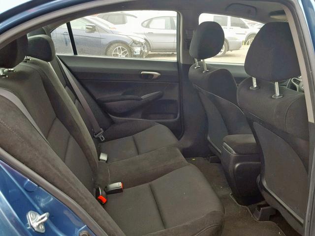 2HGFA1F67AH305700 - 2010 HONDA CIVIC LX-S Mavi foto 6