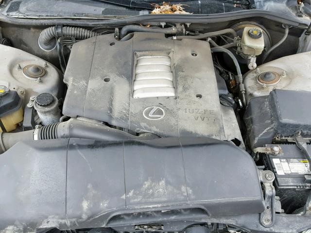 JT8BH28F7W0128474 - 1998 LEXUS LS 400 SILVER photo 7