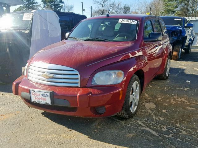 3GNDA13D77S582773 - 2007 CHEVROLET HHR LS Rojo foto 2