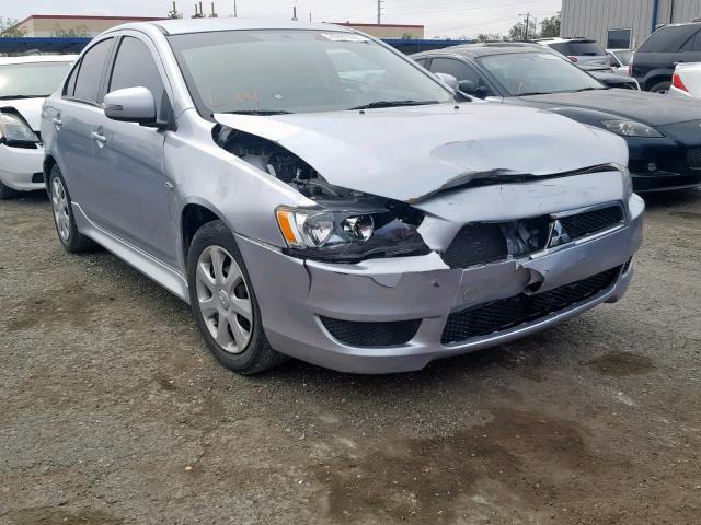 JA32U2FUXFU015060 - 2015 MITSUBISHI LANCER ES SILVER photo 1