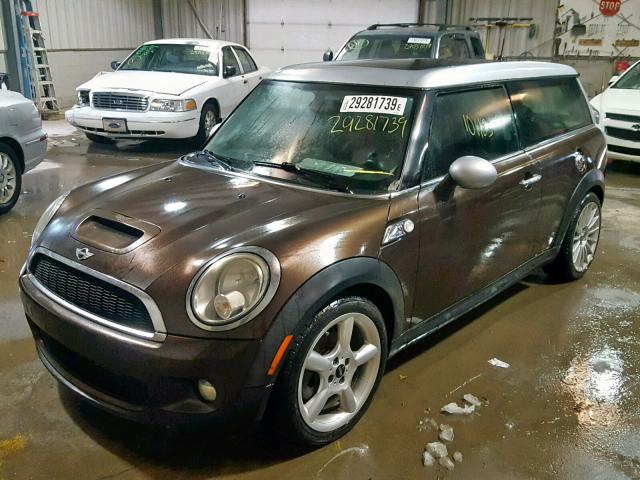 WMWMM33519TP90397 - 2009 MINI COOPER S C BROWN photo 2