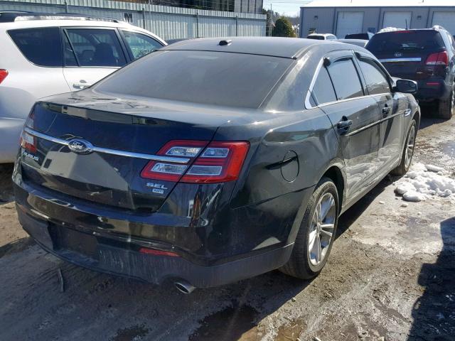 1FAHP2H83FG182142 - 2015 FORD TAURUS SEL BLACK photo 4