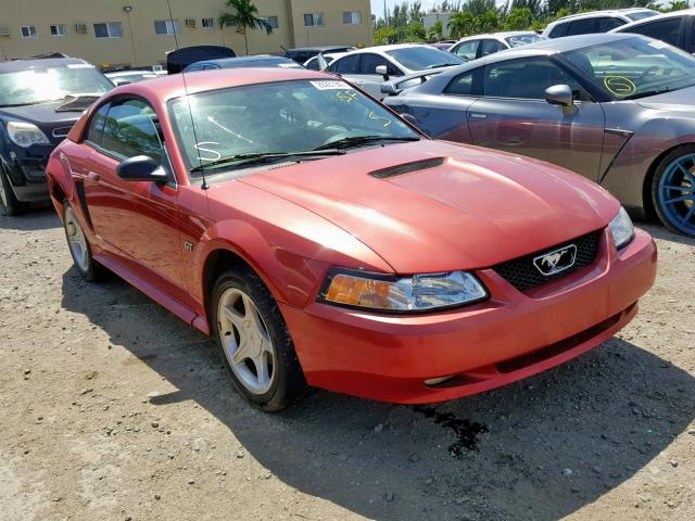 2000 mustang gt red