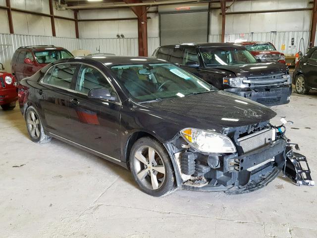 1G1ZC5E10BF316536 - 2011 CHEVROLET MALIBU 1LT BLACK photo 1