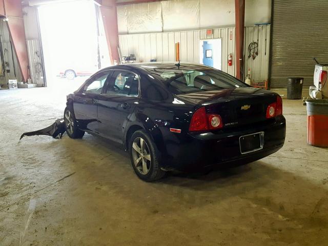 1G1ZC5E10BF316536 - 2011 CHEVROLET MALIBU 1LT BLACK photo 3
