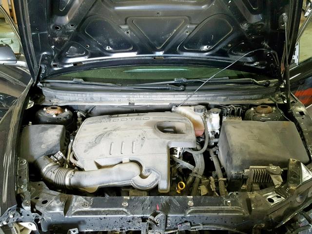 1G1ZC5E10BF316536 - 2011 CHEVROLET MALIBU 1LT BLACK photo 7