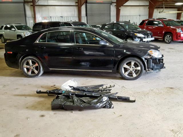 1G1ZC5E10BF316536 - 2011 CHEVROLET MALIBU 1LT BLACK photo 9