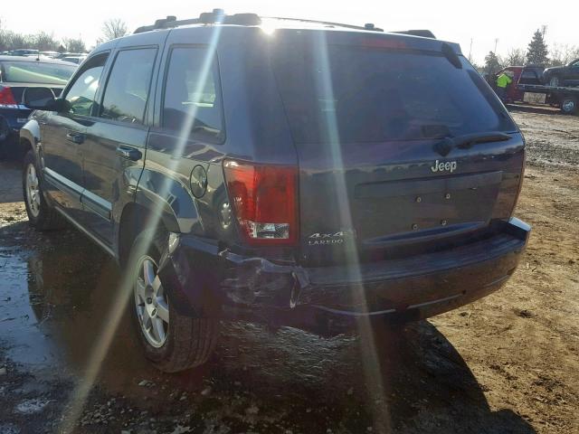 1J8GR48K48C218060 - 2008 JEEP GRAND CHER BLUE photo 3