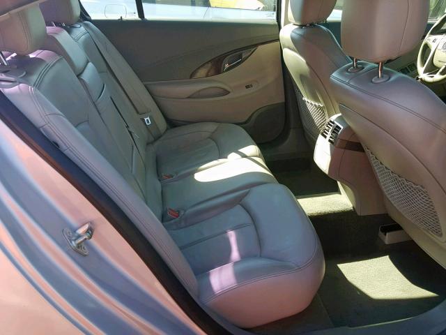 1G4GD5E30CF371689 - 2012 BUICK LACROSSE P SILVER photo 6