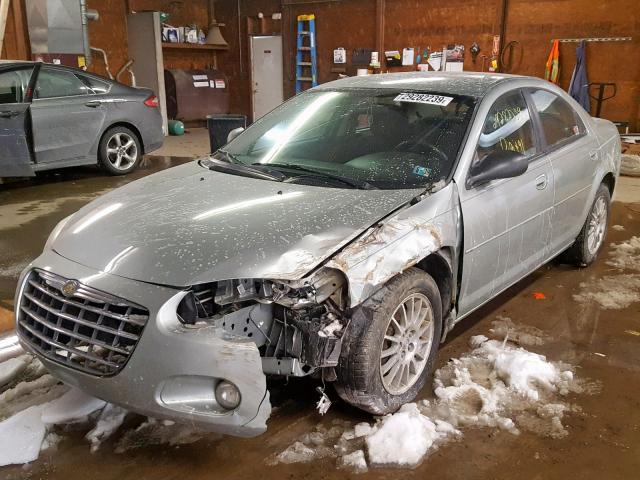 1C3EL56R16N213250 - 2006 CHRYSLER SEBRING TO SILVER photo 2