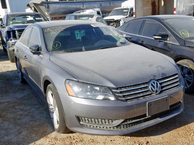 1VWBS7A3XEC031411 - 2014 VOLKSWAGEN PASSAT SE CHARCOAL photo 1