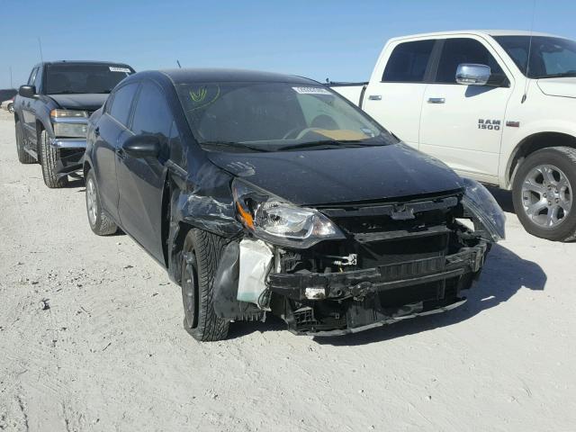 KNADM4A33D6236521 - 2013 KIA RIO LX BLACK photo 1