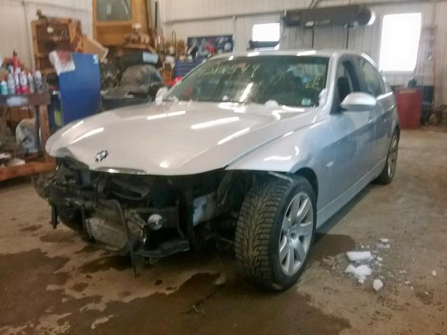 WBAVD53507AV14396 - 2007 BMW 335 XI SILVER photo 2