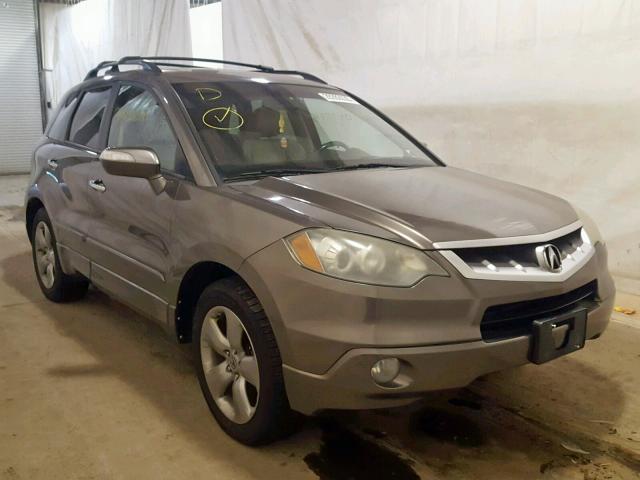 5J8TB185X7A011929 - 2007 ACURA RDX TECHNO SILVER photo 1