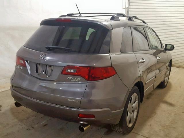 5J8TB185X7A011929 - 2007 ACURA RDX TECHNO SILVER photo 4