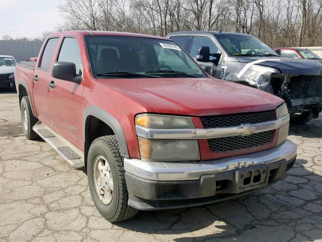 1GCDT136958177752 - 2005 CHEVROLET COLORADO RED photo 1