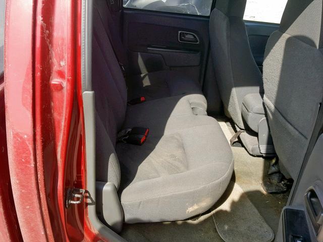 1GCDT136958177752 - 2005 CHEVROLET COLORADO RED photo 6