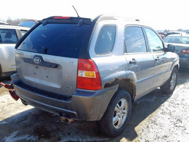 KNDJE723567237332 - 2006 KIA NEW SPORTA SILVER photo 4