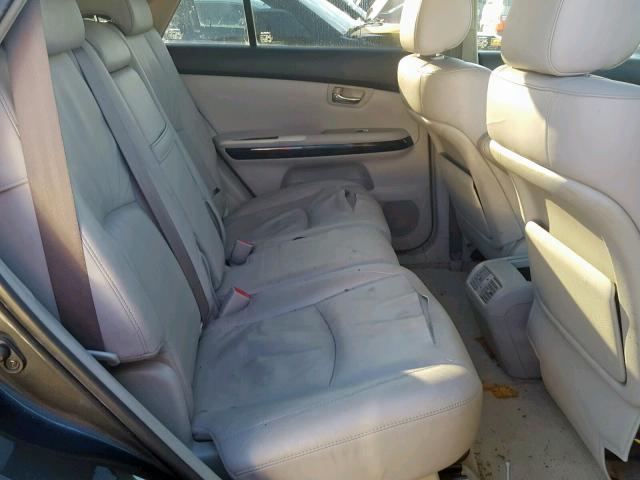 JTJHW31U082054271 - 2008 LEXUS RX 400H GRAY photo 6