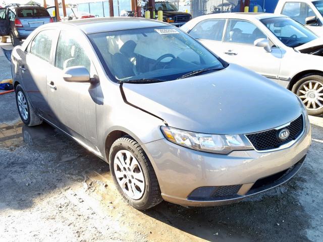 KNAFU4A26A5834314 - 2010 KIA FORTE EX GRAY photo 1