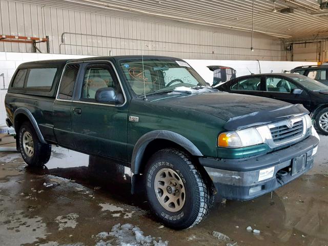 4F4ZR17X4YTM08332 - 2000 MAZDA B4000 TROY GREEN photo 1