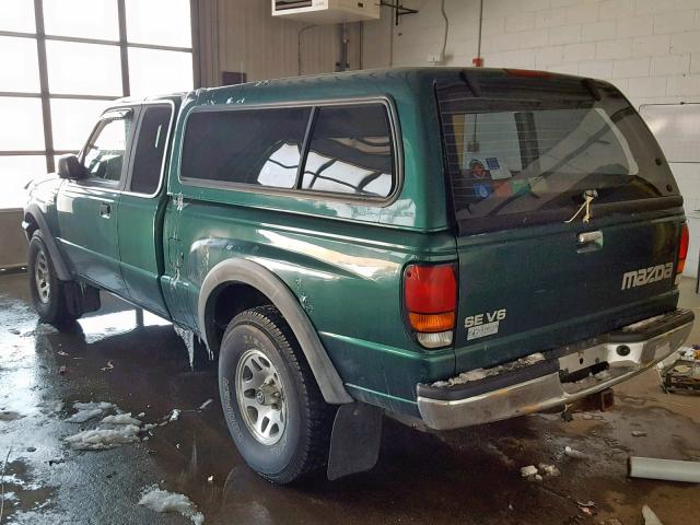 4F4ZR17X4YTM08332 - 2000 MAZDA B4000 TROY GREEN photo 3