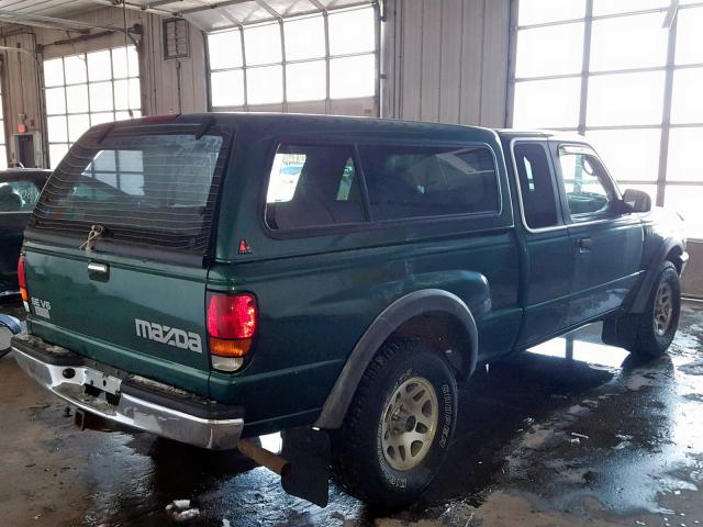 4F4ZR17X4YTM08332 - 2000 MAZDA B4000 TROY GREEN photo 4