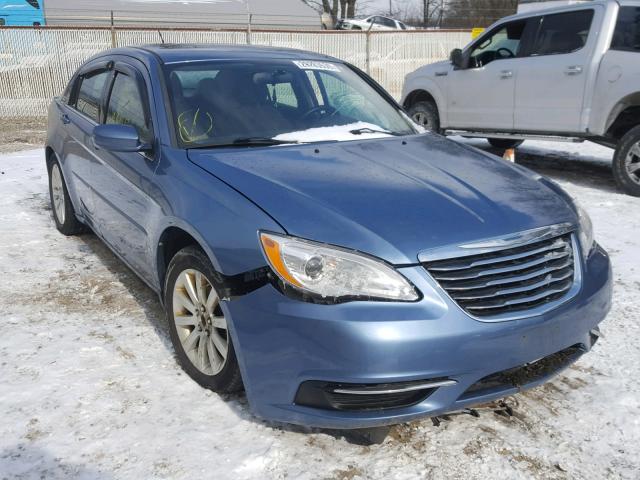 1C3BC1FG1BN559870 - 2011 CHRYSLER 200 TOURIN BLUE photo 1