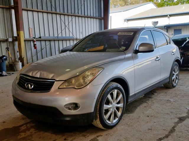 JN1AJ0HPXBM801780 - 2011 INFINITI EX35 BASE SILVER photo 2