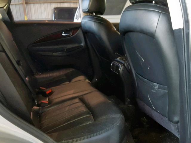 JN1AJ0HPXBM801780 - 2011 INFINITI EX35 BASE SILVER photo 6