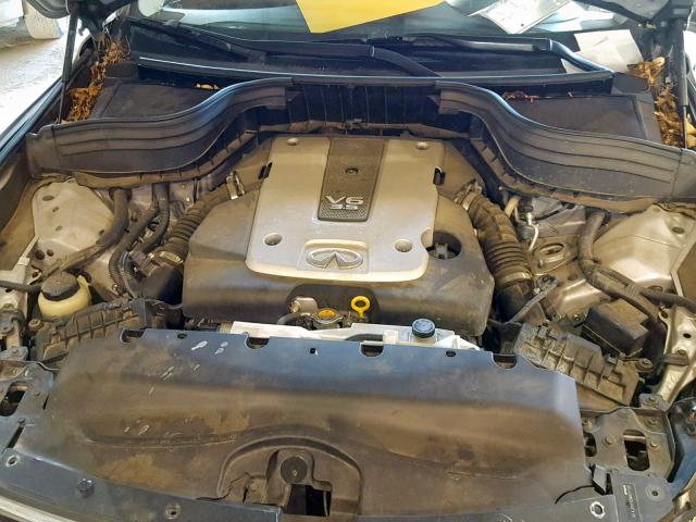 JN1AJ0HPXBM801780 - 2011 INFINITI EX35 BASE SILVER photo 7