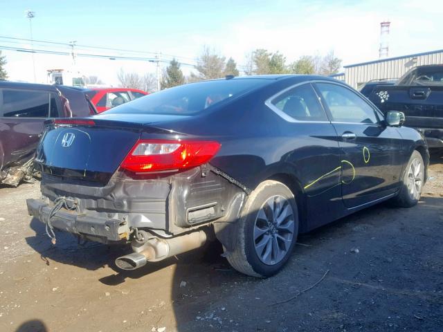 1HGCT1B85DA020243 - 2013 HONDA ACCORD EXL BLACK photo 4