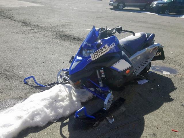 JYE8HK0019A001439 - 2009 MAHINDRA AND MAHINDRA SNOWMOBILE BLUE photo 2