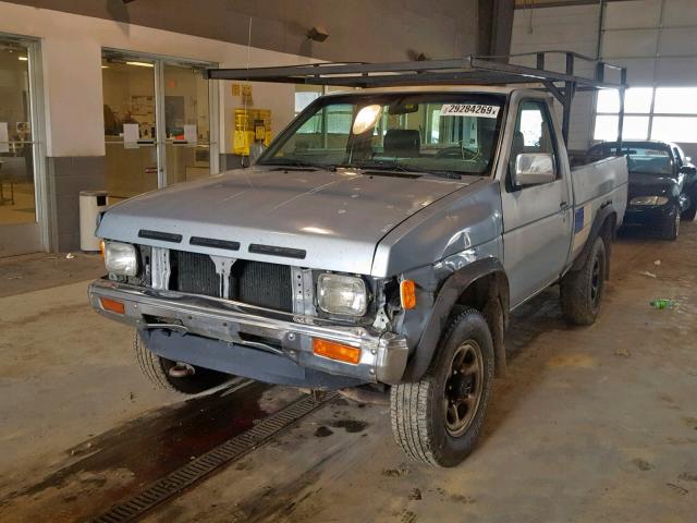 1N6SD11Y4MC347372 - 1991 NISSAN TRUCK SHOR BLUE photo 2