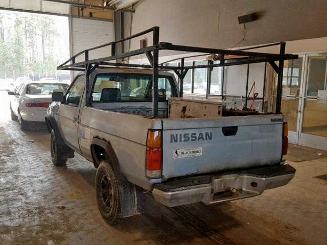 1N6SD11Y4MC347372 - 1991 NISSAN TRUCK SHOR BLUE photo 3