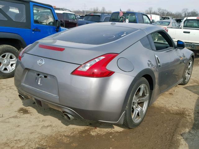 JN1AZ44E59M403973 - 2009 NISSAN 370Z SILVER photo 4