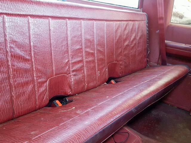 2GTGK39N6K1539593 - 1989 GMC SIERRA K35 RED photo 6