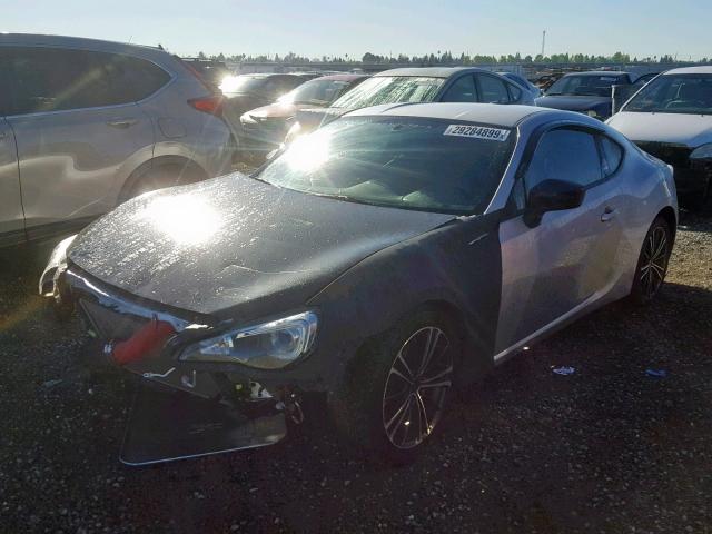 JF1ZCAC1XD1611149 - 2013 SUBARU BRZ 2.0 LI SILVER photo 2