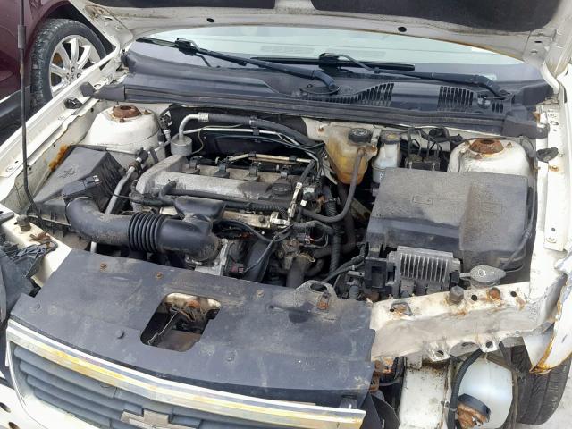 1G1ZS58F27F103900 - 2007 CHEVROLET MALIBU LS WHITE photo 7