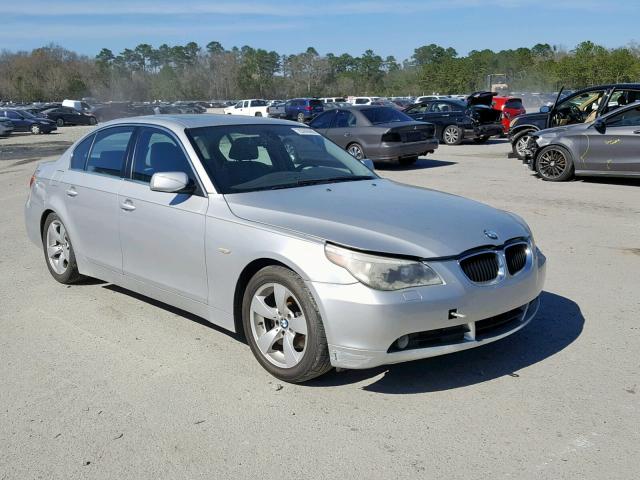 WBANE53546CK81302 - 2006 BMW 525 I GRAY photo 1