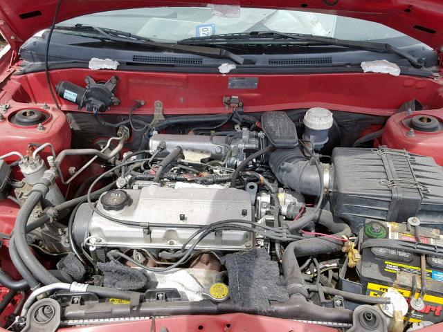 JA3AY26A1XU018954 - 1999 MITSUBISHI MIRAGE DE RED photo 7