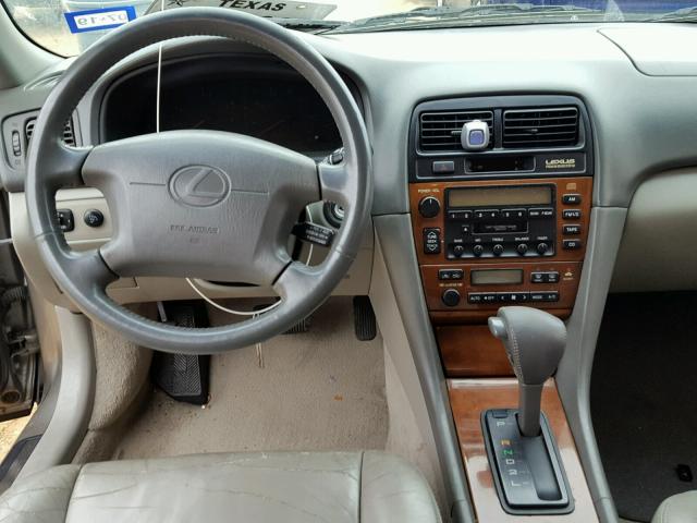 JT8BF28G3Y0253148 - 2000 LEXUS ES 300 TAN photo 9