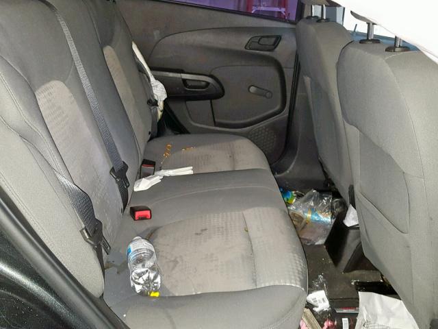 1G1JB5SH5H4165778 - 2017 CHEVROLET SONIC LS CHARCOAL photo 6