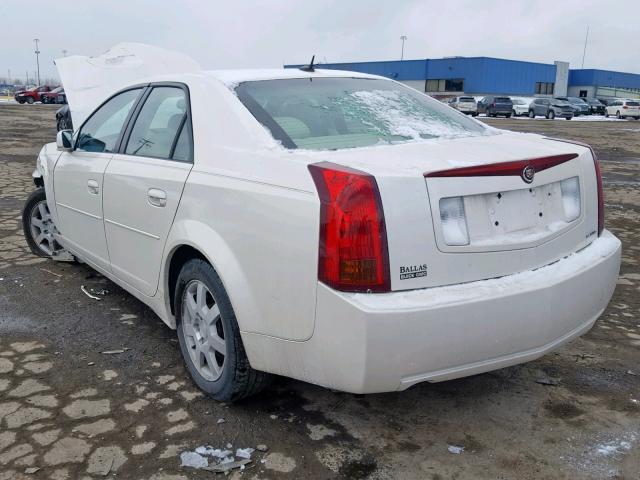 1G6DP567450212070 - 2005 CADILLAC CTS HI FEA WHITE photo 3