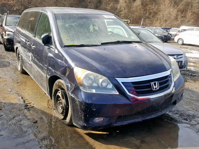 5FNRL38288B049434 - 2008 HONDA ODYSSEY LX BLUE photo 1