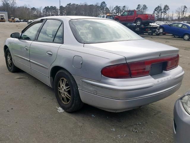 2G4WB55K421131835 - 2002 BUICK REGAL LS SILVER photo 3