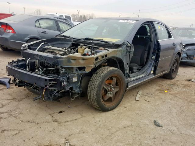 1G1ZC5EB4AF107548 - 2010 CHEVROLET MALIBU 1LT ლურჯი ფოტო 2