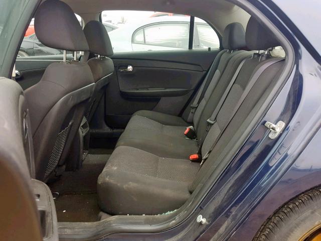 1G1ZC5EB4AF107548 - 2010 CHEVROLET MALIBU 1LT ლურჯი ფოტო 6