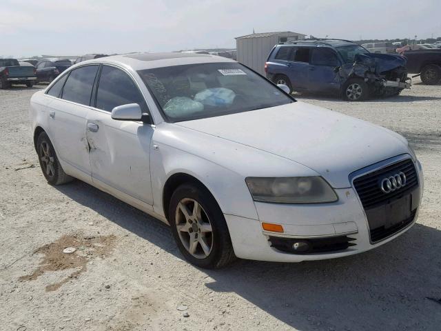 WAUAH74F37N110796 - 2007 AUDI A6 3.2 WHITE photo 1