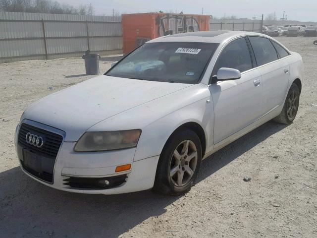 WAUAH74F37N110796 - 2007 AUDI A6 3.2 WHITE photo 2